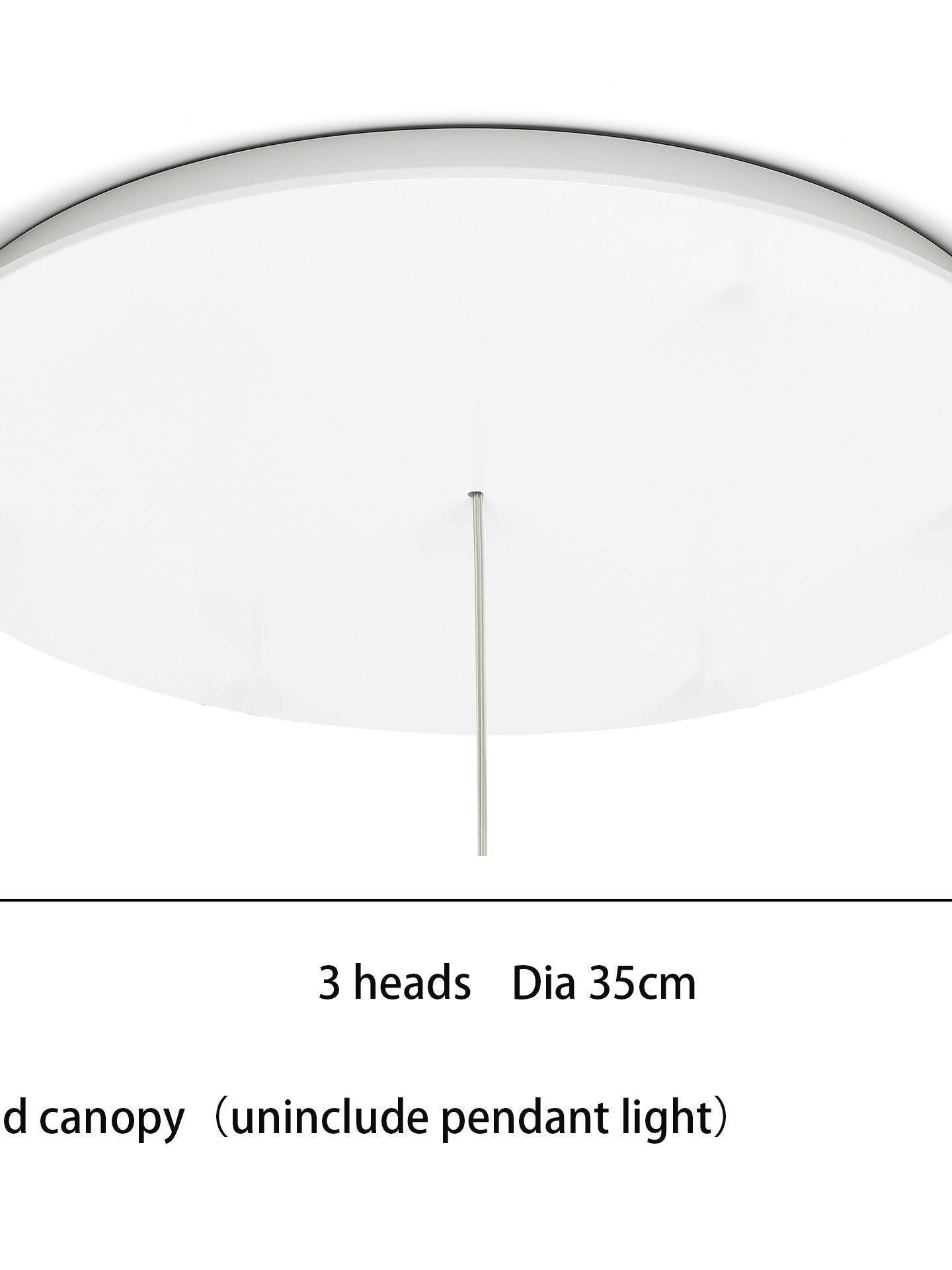 Modern North Metal Disc Pendant Light - Cueteks