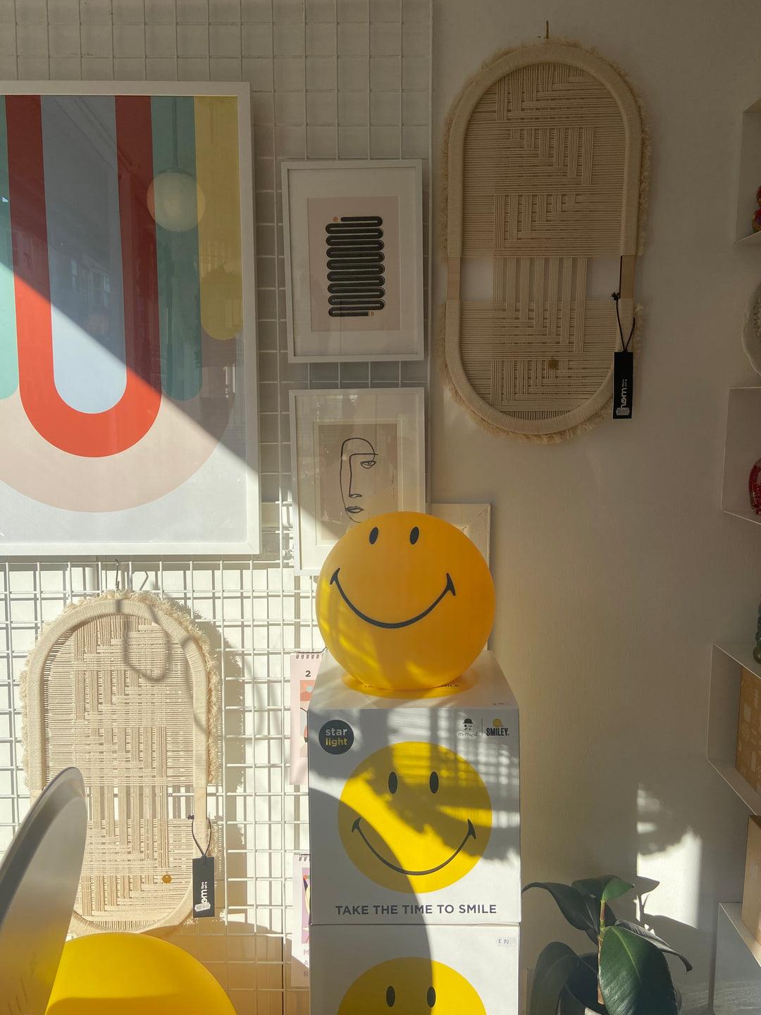 Smiling Decorative Rechargeable Table Lamp - Cueteks