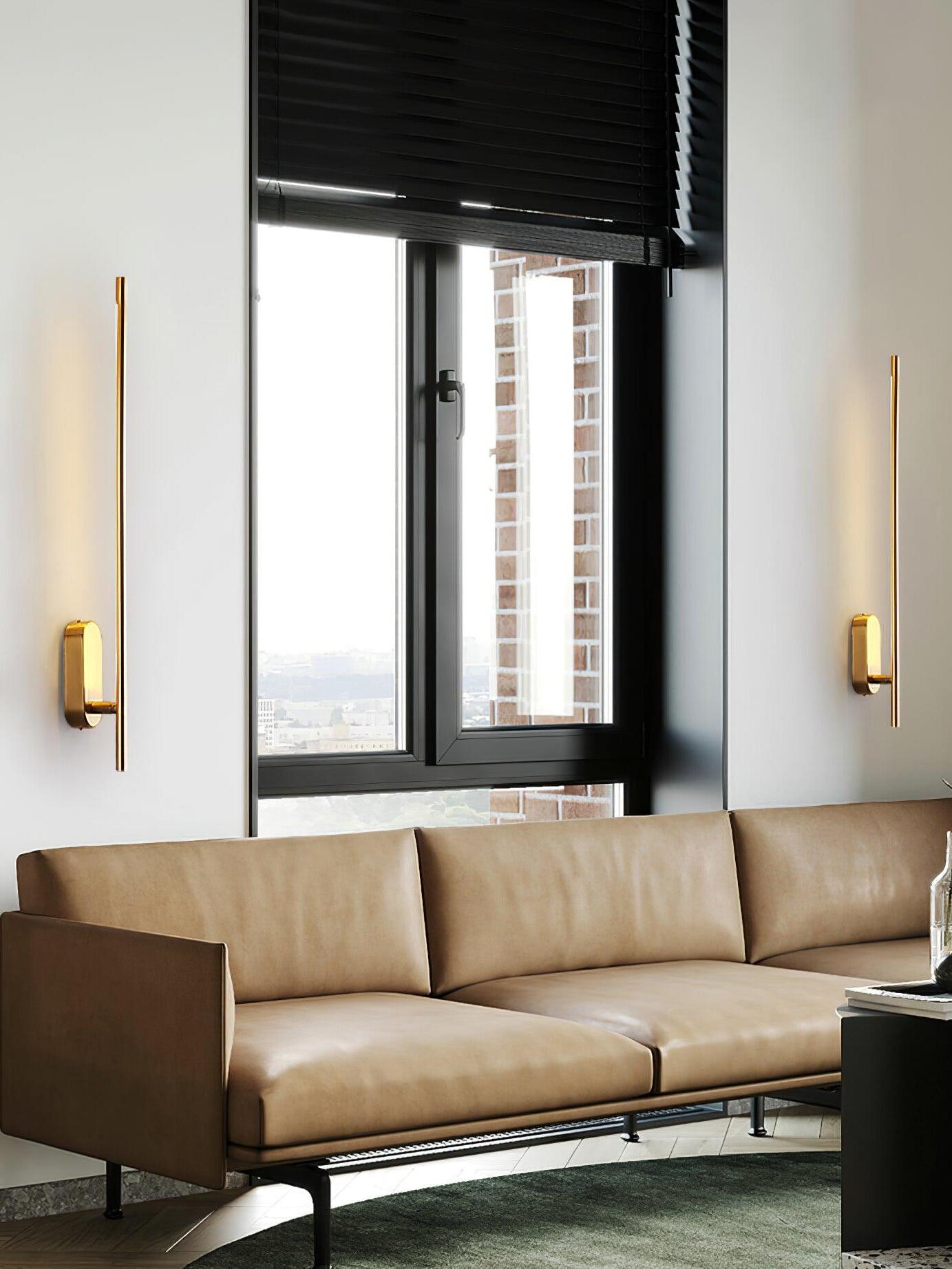 Stick Shaped Metal Sconce - Cueteks