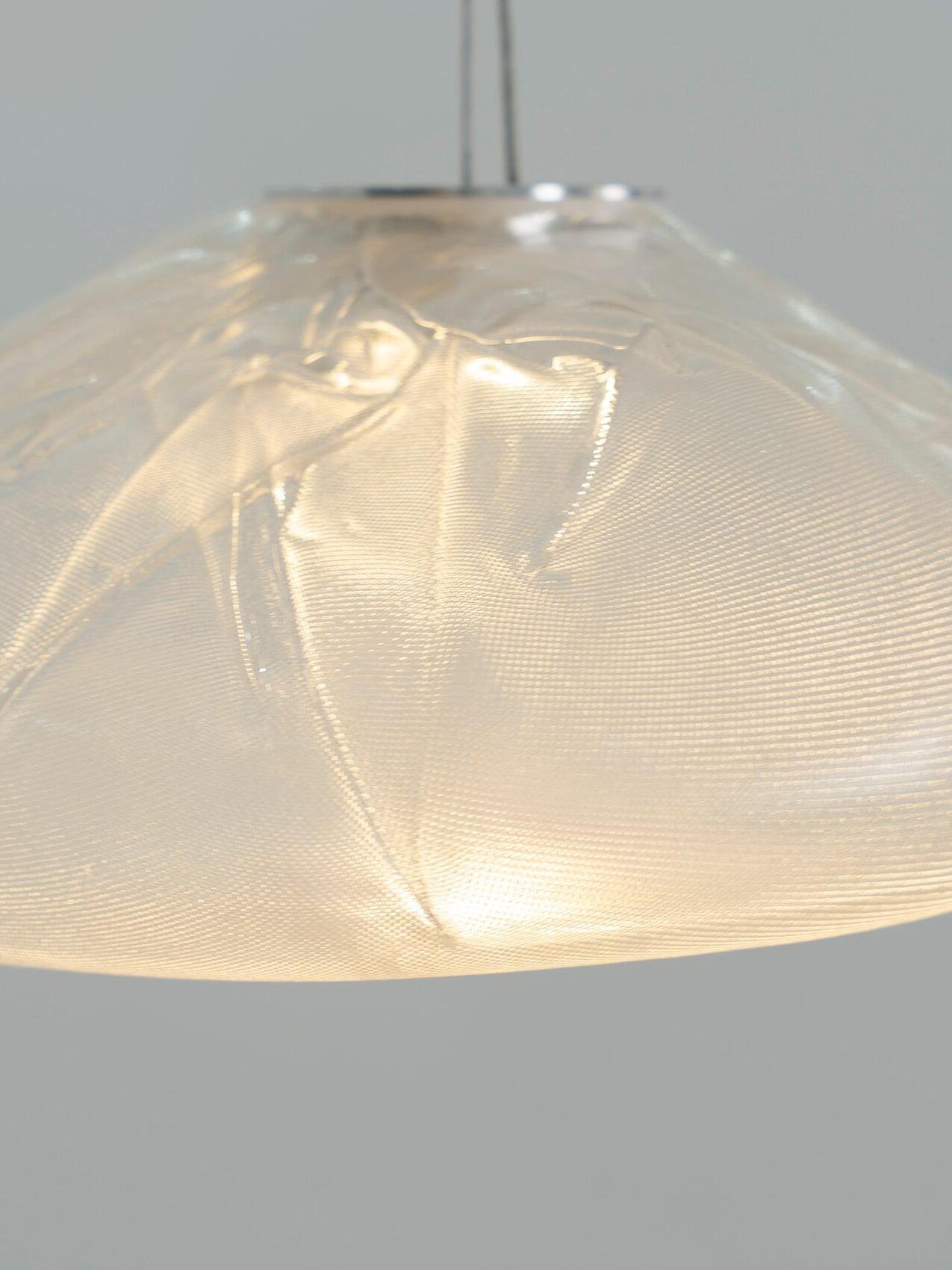 Transparent Glass Random Rectangle Multiple Pendant Lamp - Cueteks