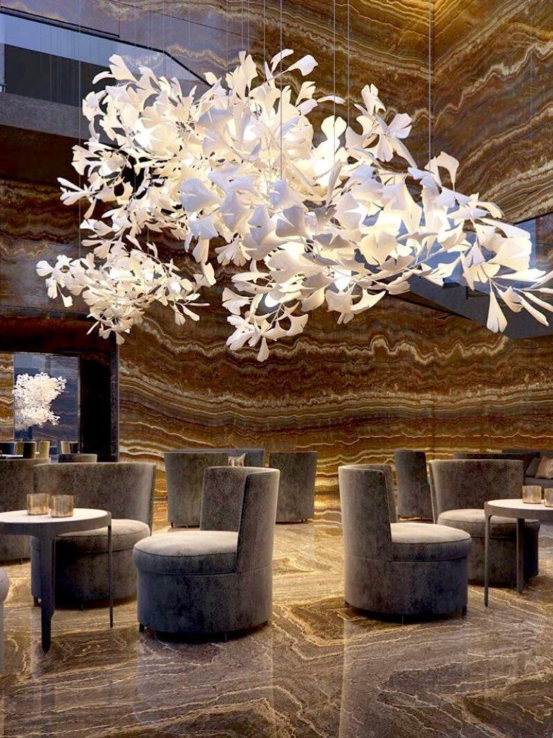 Gingko Chandelier B - Cueteks