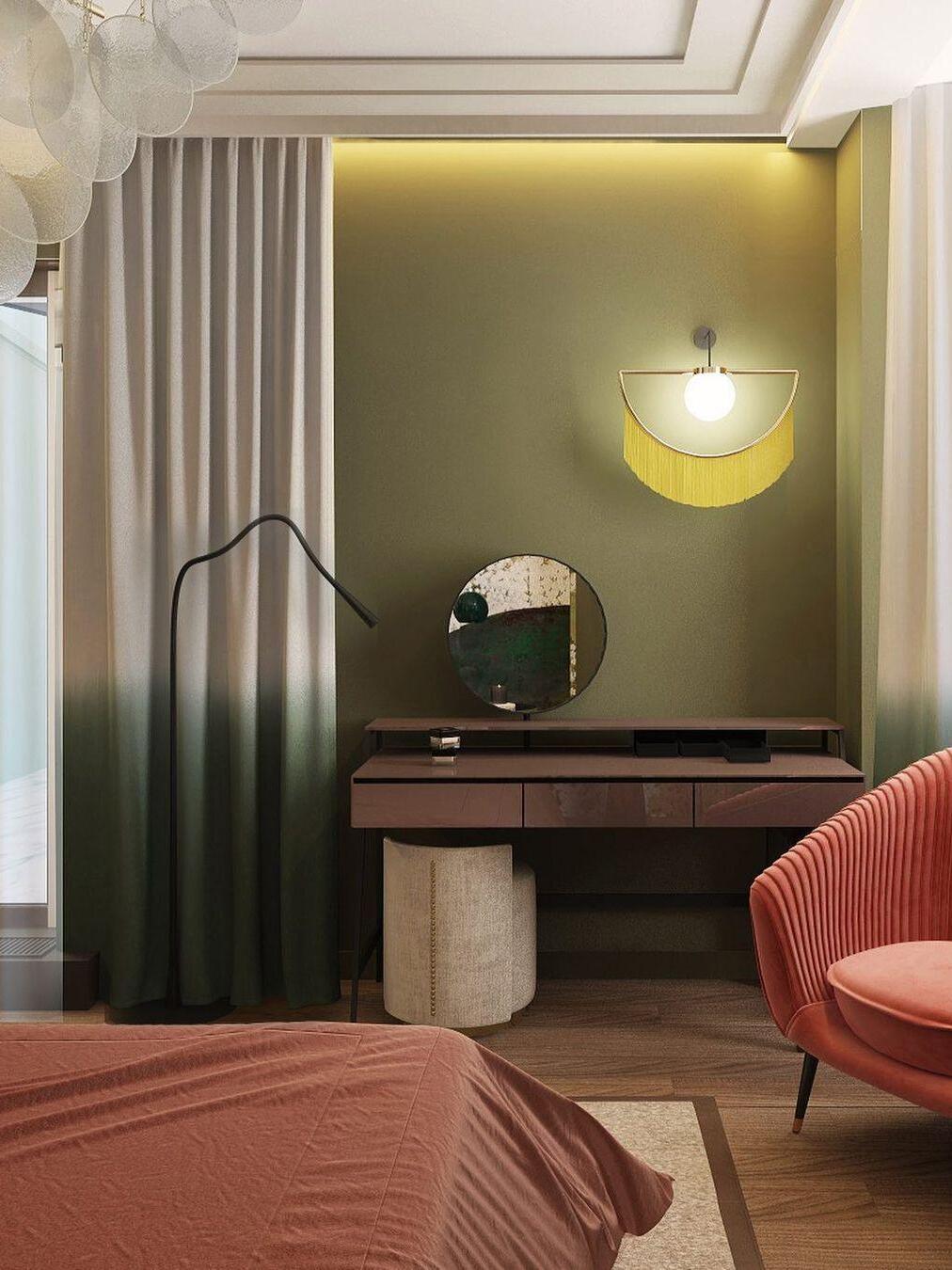 Exquisite Wink Tassel Glass Ball Wall Lamp - Cueteks