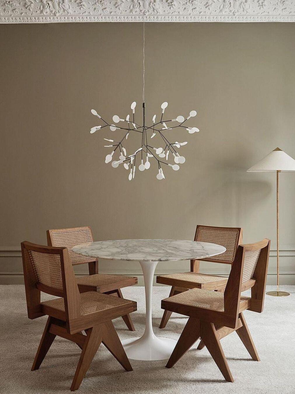 Black Heracleum Chandelier - Cueteks