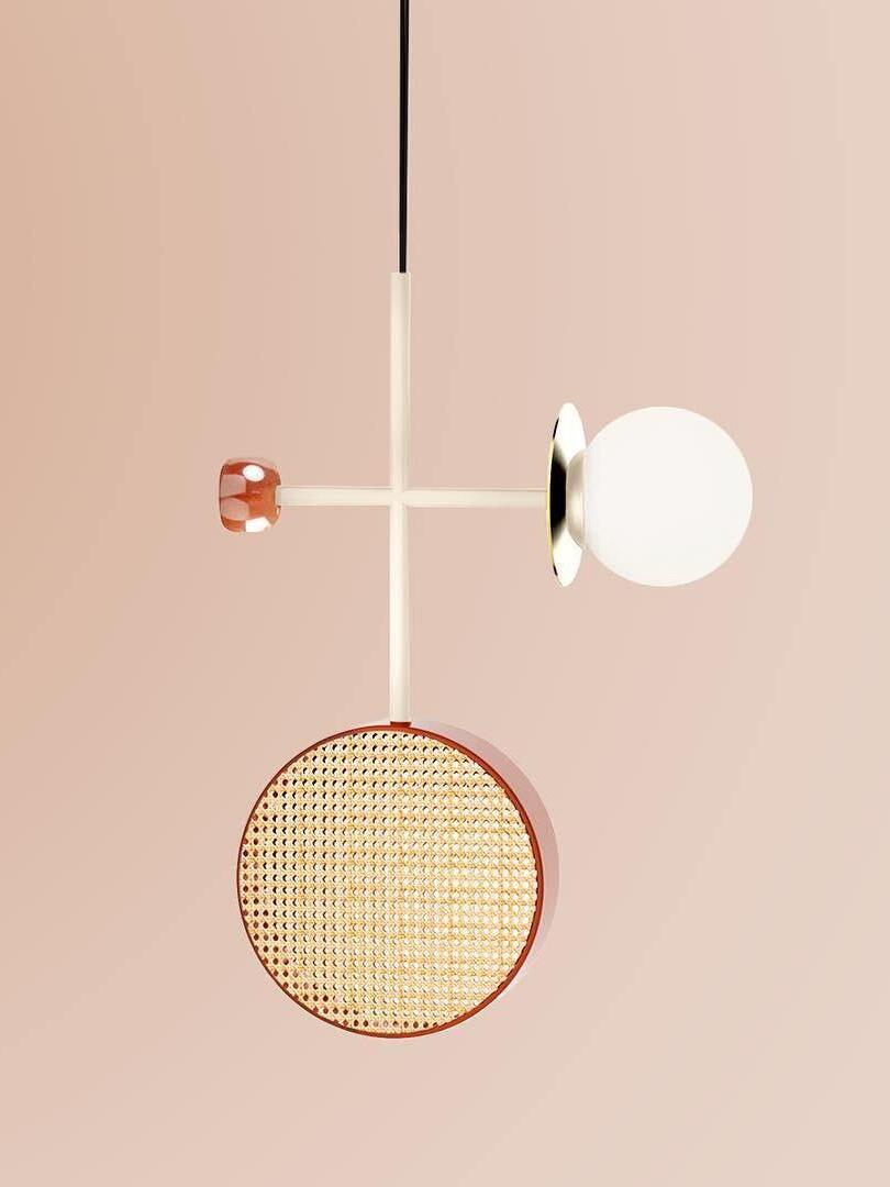 Monaco Artistic Geometric Suspension Light - Cueteks