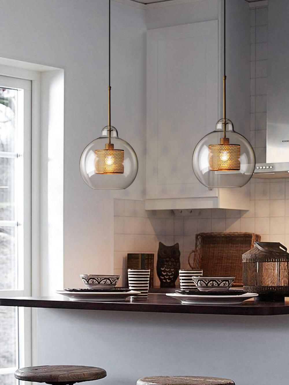 Chiswick Glass Pendant Light - Cueteks