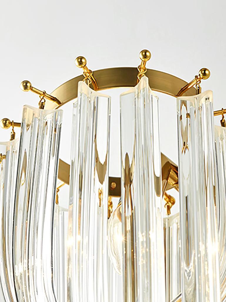 Mid Century Trevi Murano Elegant Wall Lamp - Cueteks
