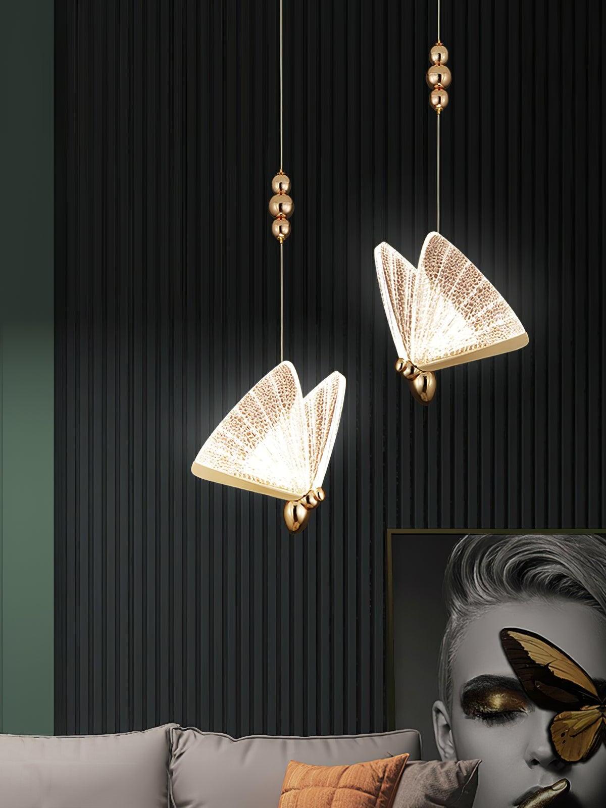 Butterfly Pendant Light - Cueteks