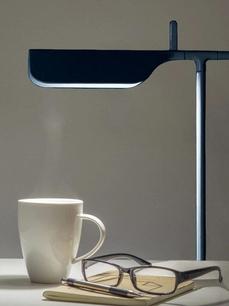 Modern Metal Tab Table Lamp For Studies - Cueteks