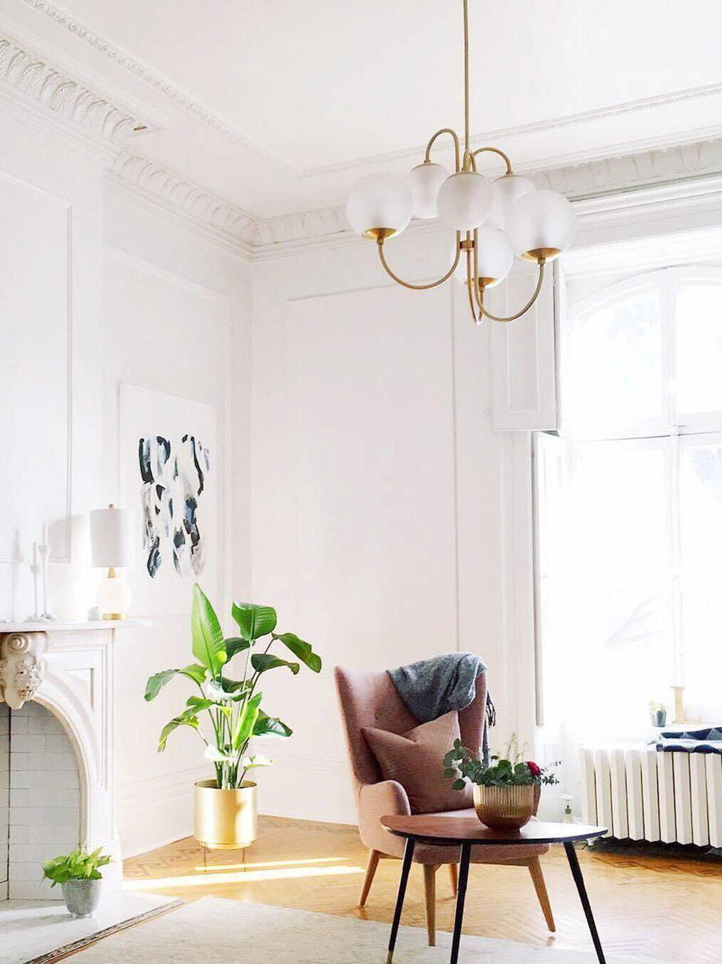 Gooseneck Chandelier - Cueteks