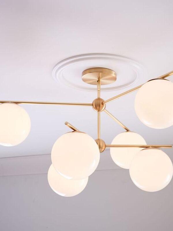Sphere & Stem Chandelier - Cueteks
