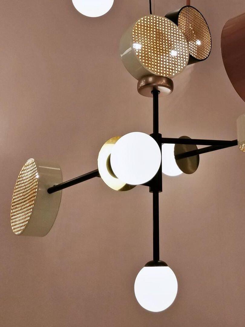 Monaco Artistic Geometric Suspension Light - Cueteks