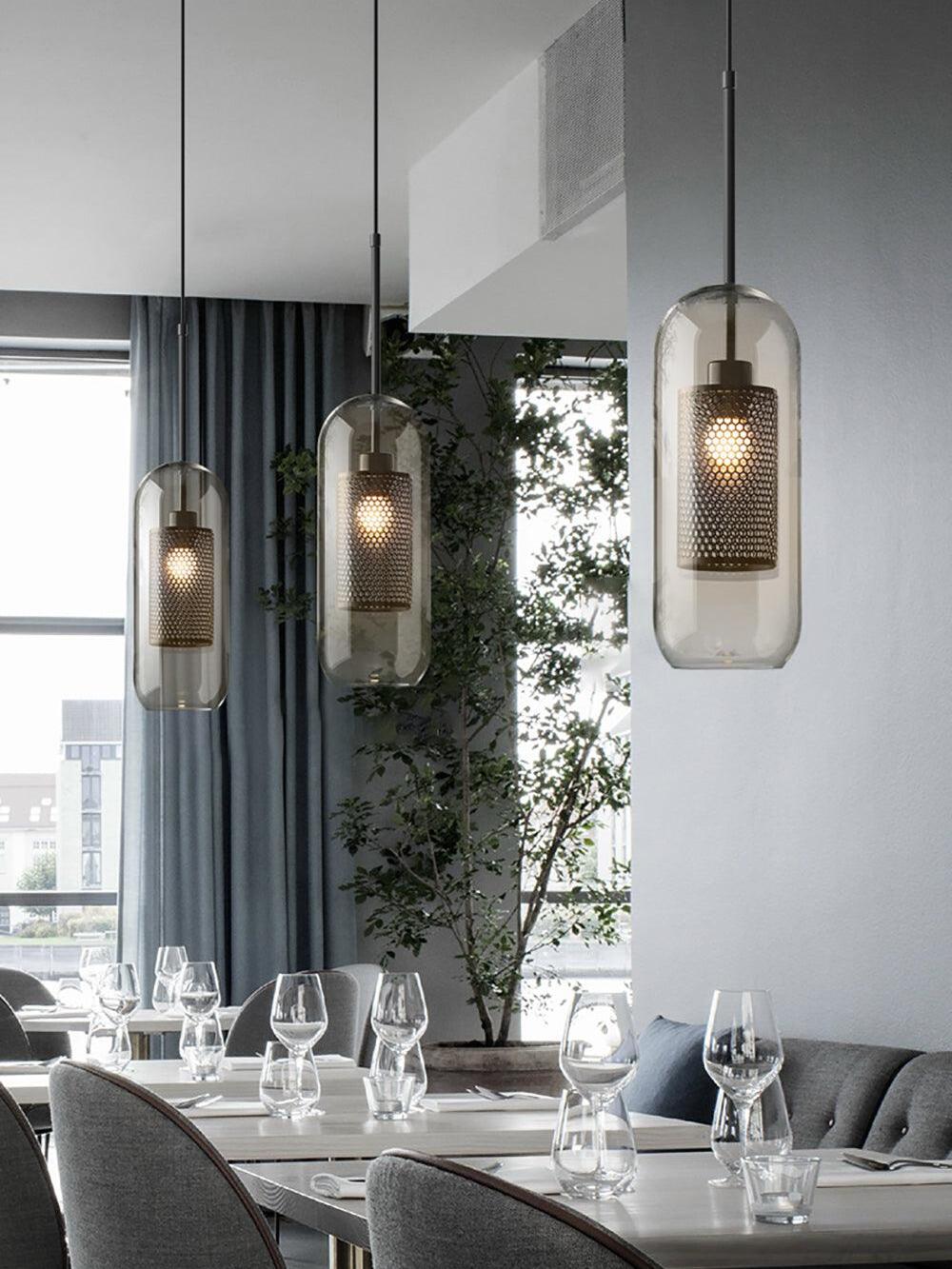 Chiswick Glass Pendant Light - Cueteks
