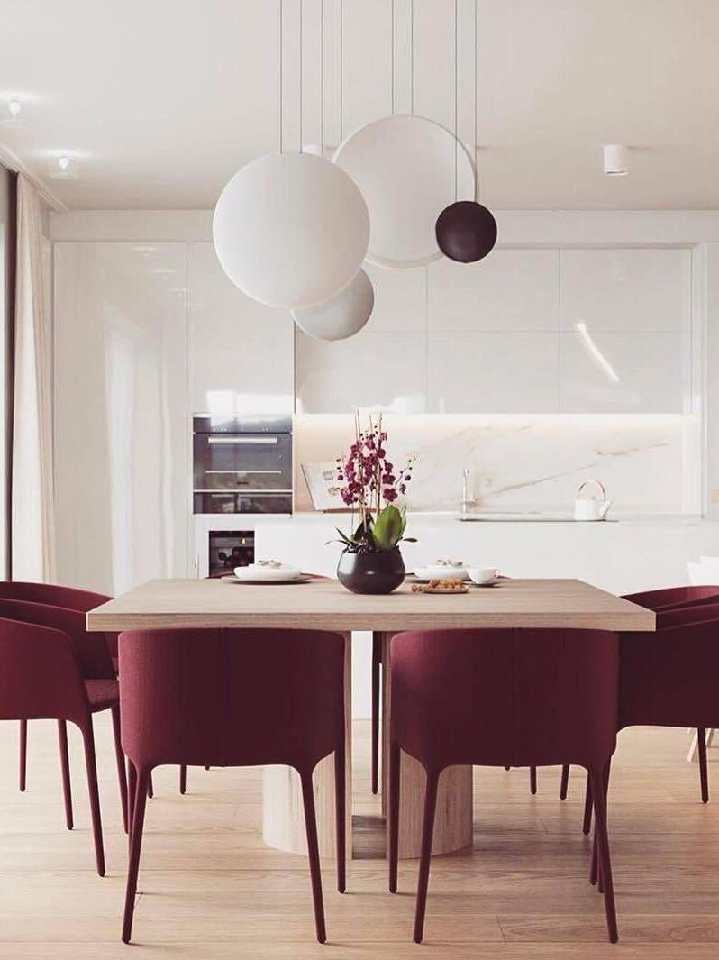 Resin Cosmos Multicolor Disc Pendant Light - Cueteks