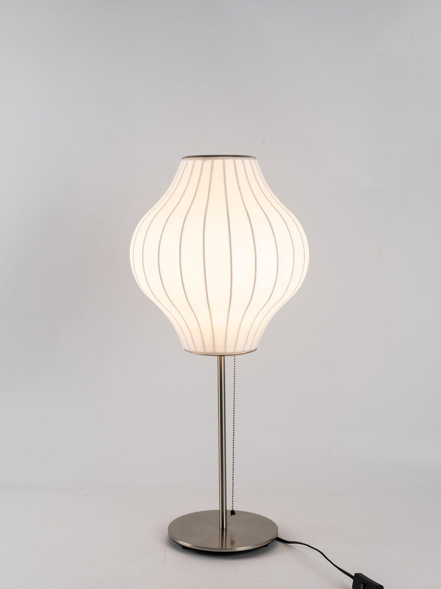White Nelson Ball Shape Tripod Table Lamp - Cueteks