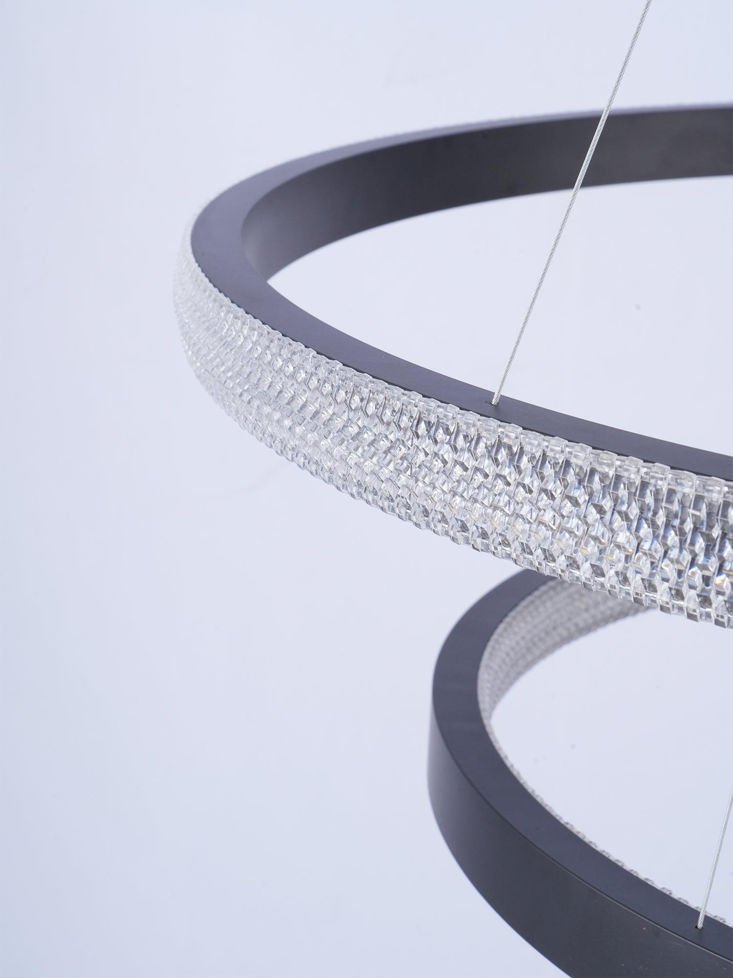 Black Aura Chandeliers - Cueteks