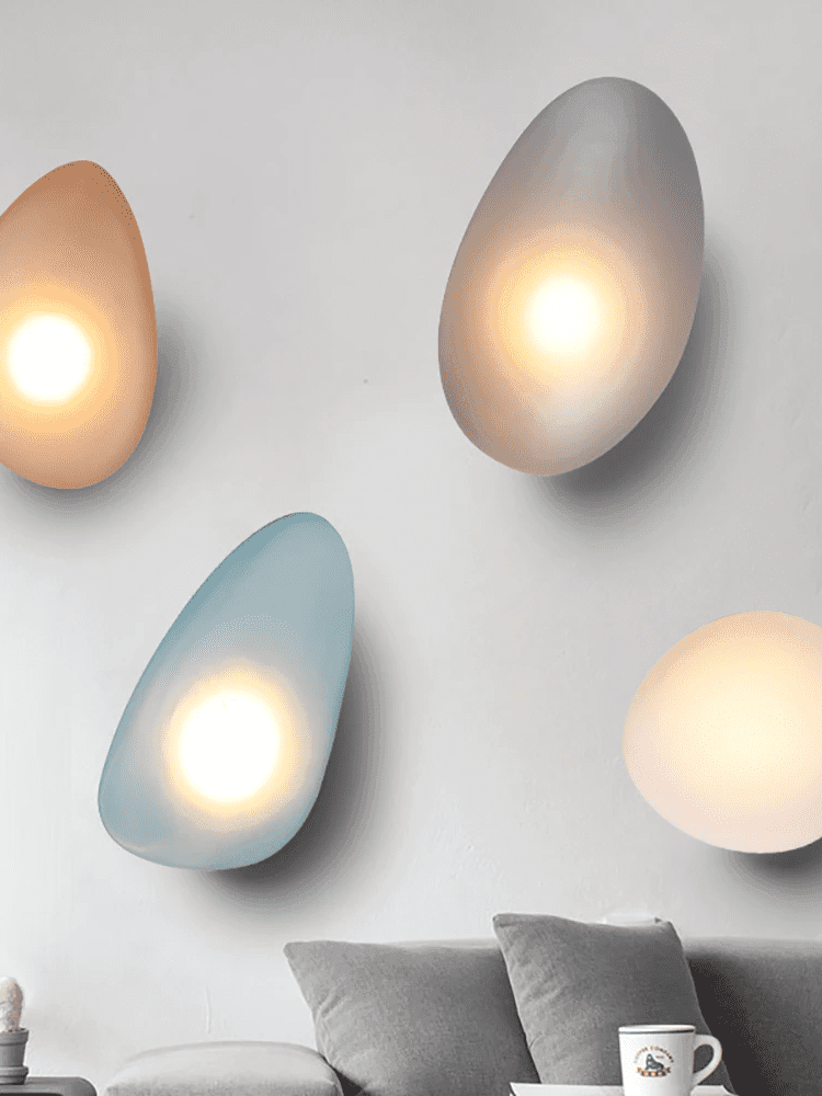 Pebble Wall Lamp - Cueteks