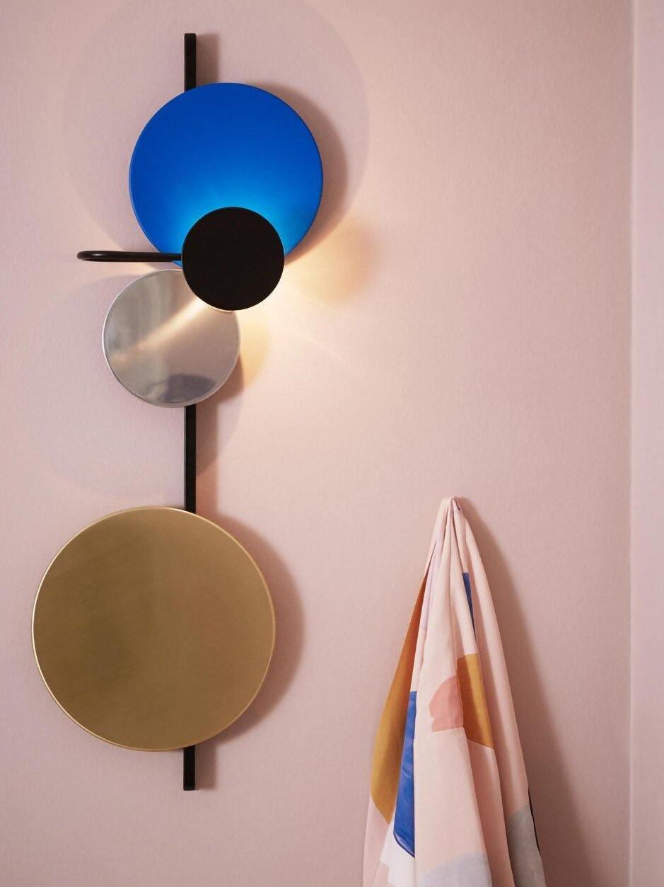 Macaroon Planet Disc Creative Wall Lamp - Cueteks
