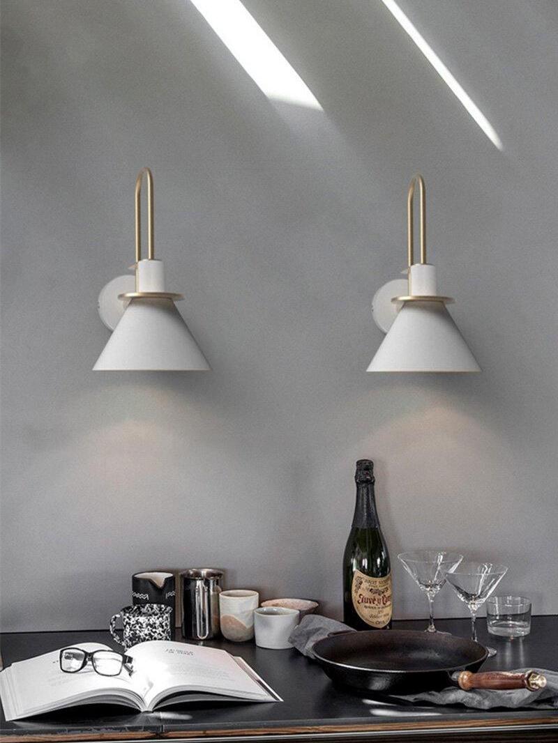 Nordic Metal Wall Sconce - Cueteks