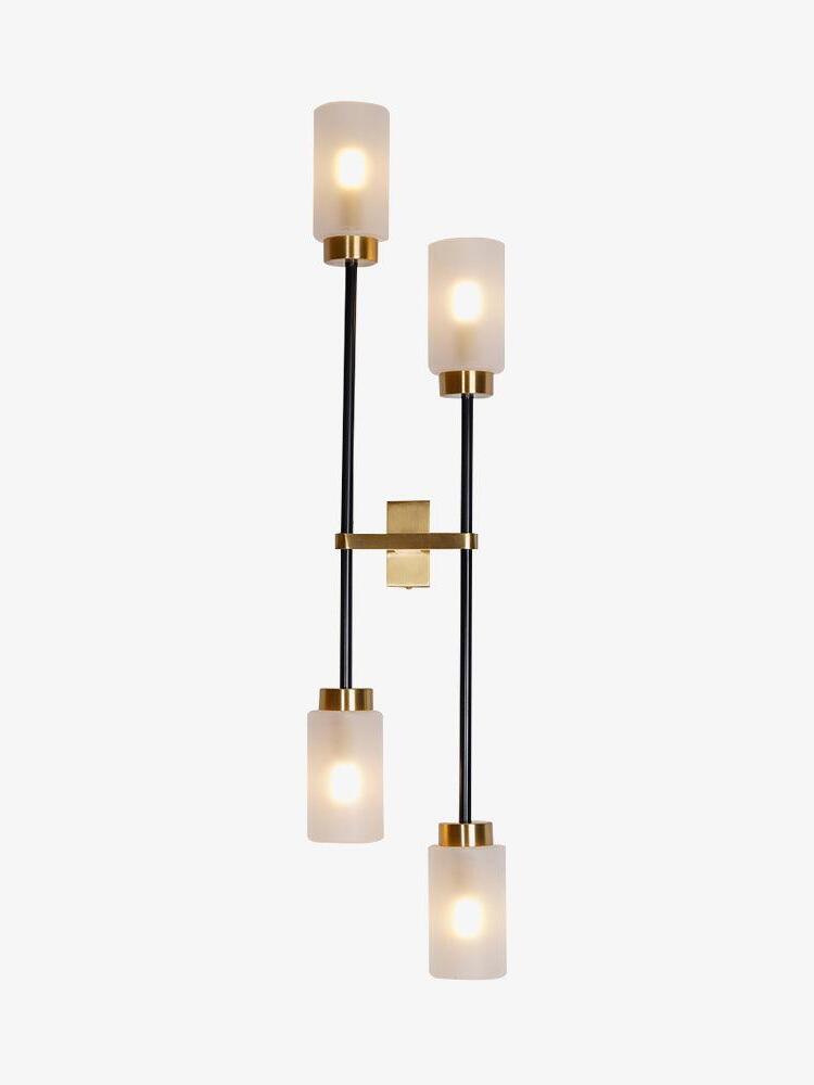 Luxury Farol Multi-head Glass Wall Light - Cueteks