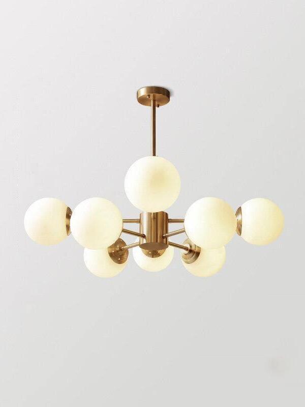 Nordic Karrington Glass Ball Chandeliers - Cueteks