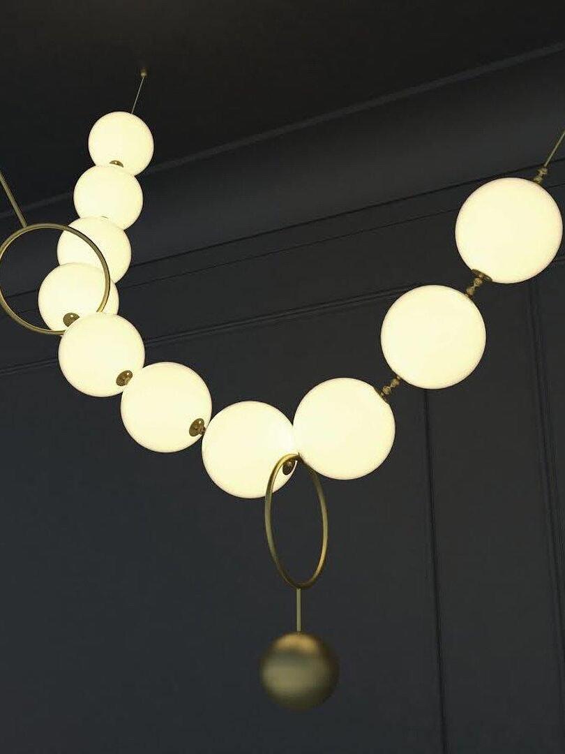 Necklace LED Pendant Lamp - Cueteks