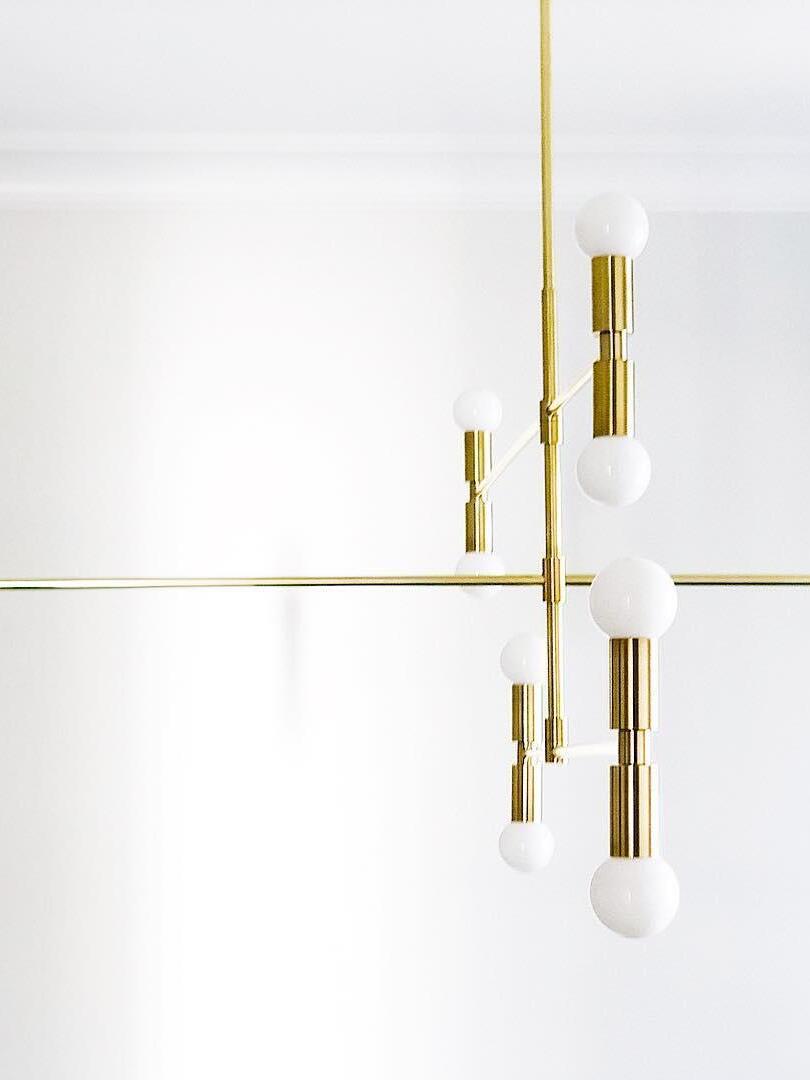 Industrial Atomium Multi Heads Chandelier - Cueteks