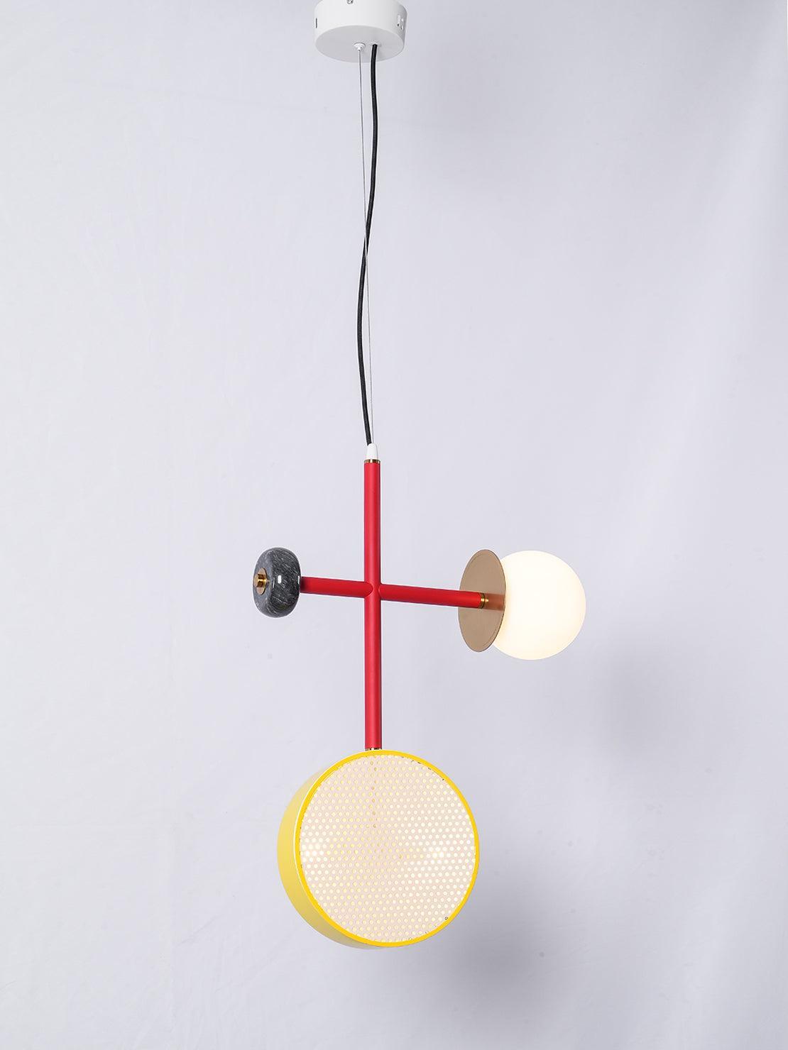Monaco Artistic Geometric Suspension Light - Cueteks
