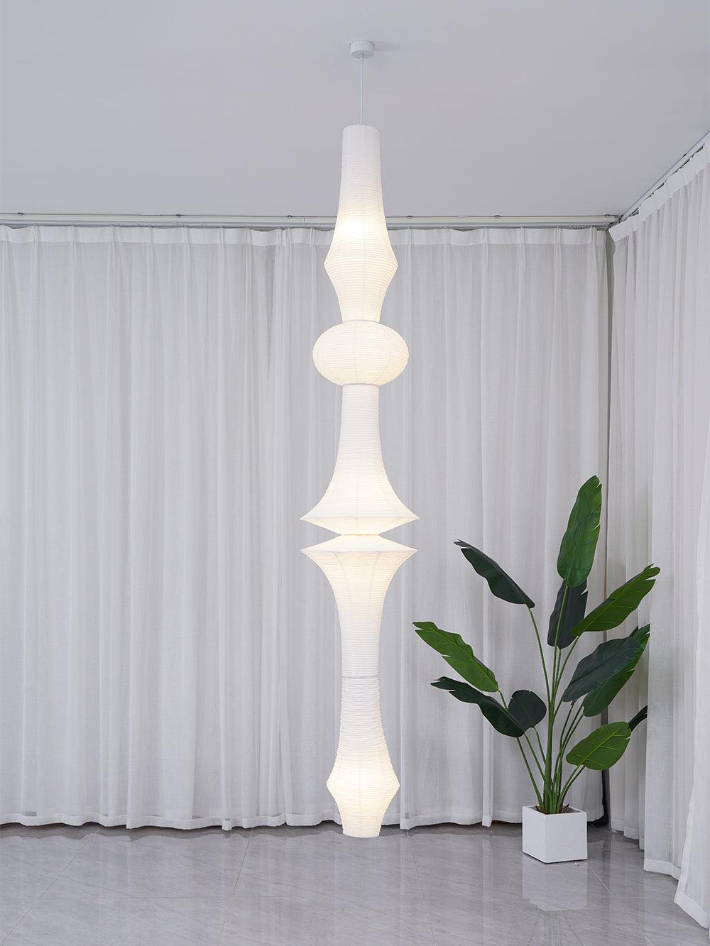 Rice Paper E Pendant Light - Cueteks
