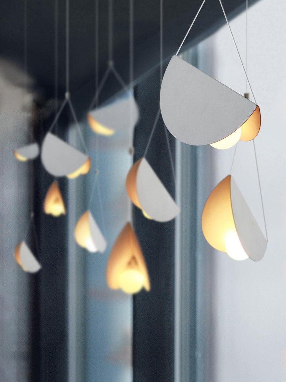 Butterfly Flying Glider Metal Pendant Light - Cueteks