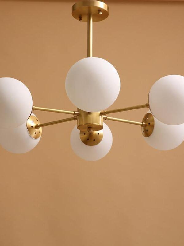 Nordic Karrington Glass Ball Chandeliers - Cueteks