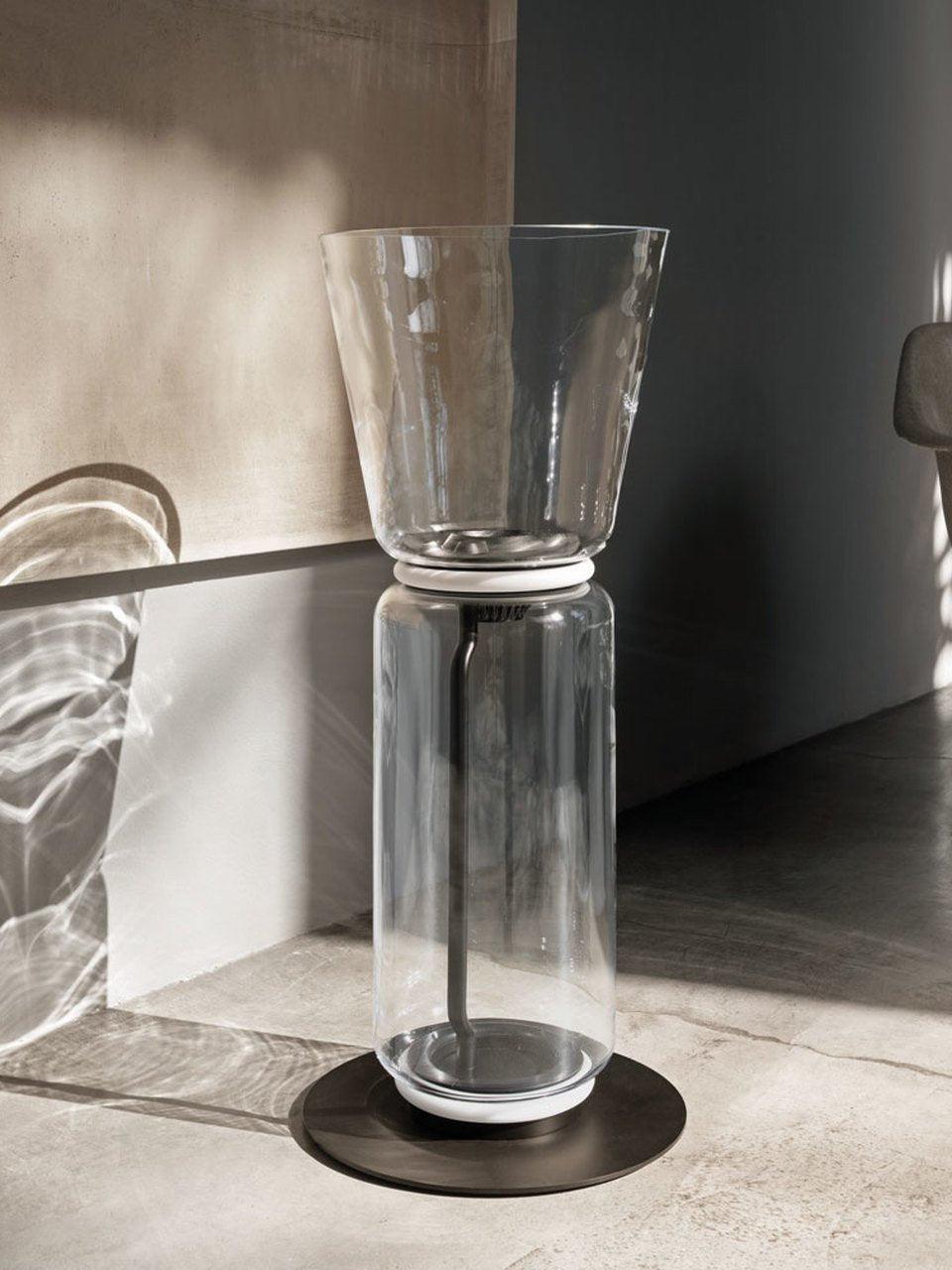 Exquisite Noctambule Metal Table & Floor Lamp - Cueteks