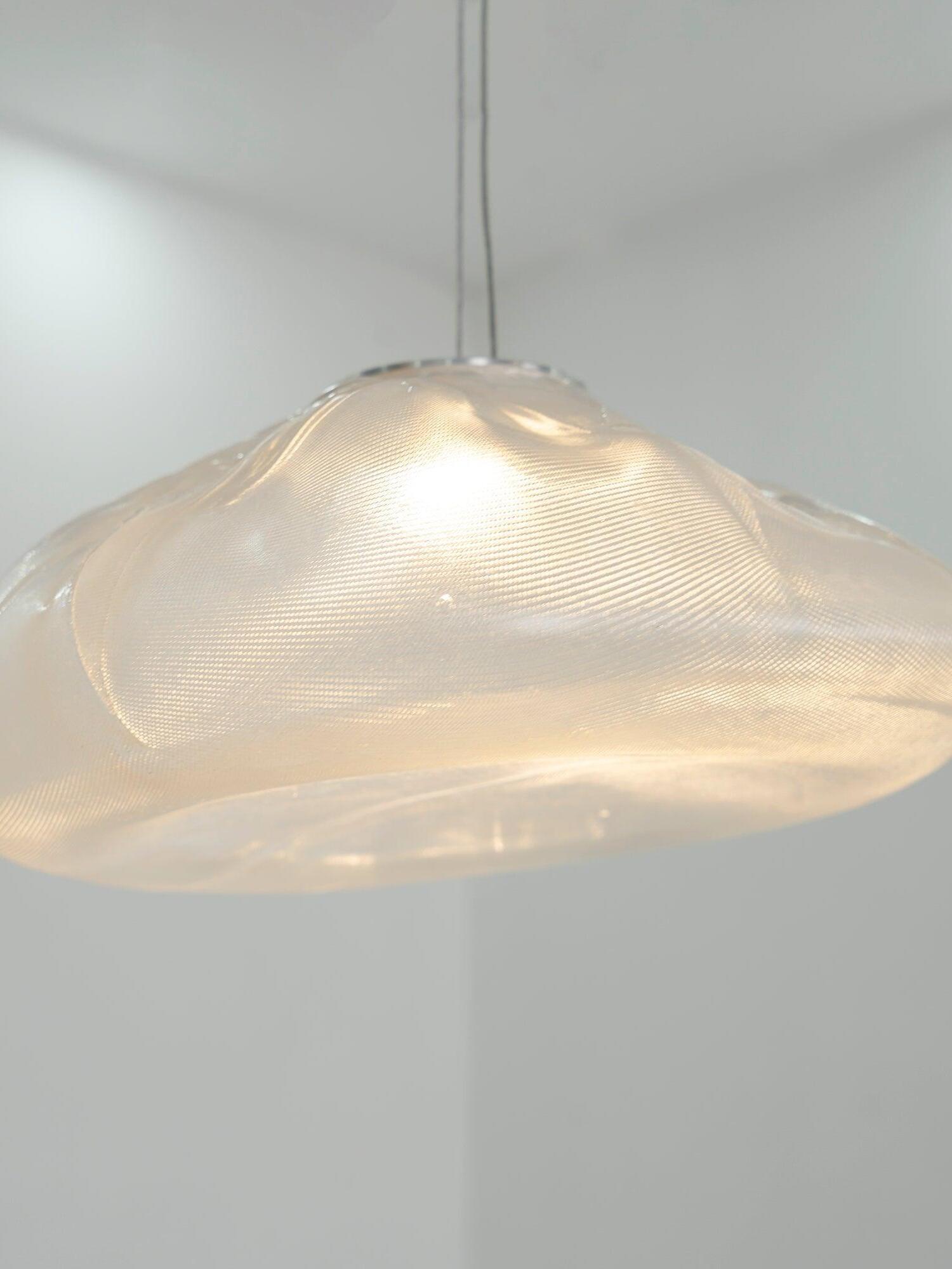 Transparent Glass Random Rectangle Multiple Pendant Lamp - Cueteks