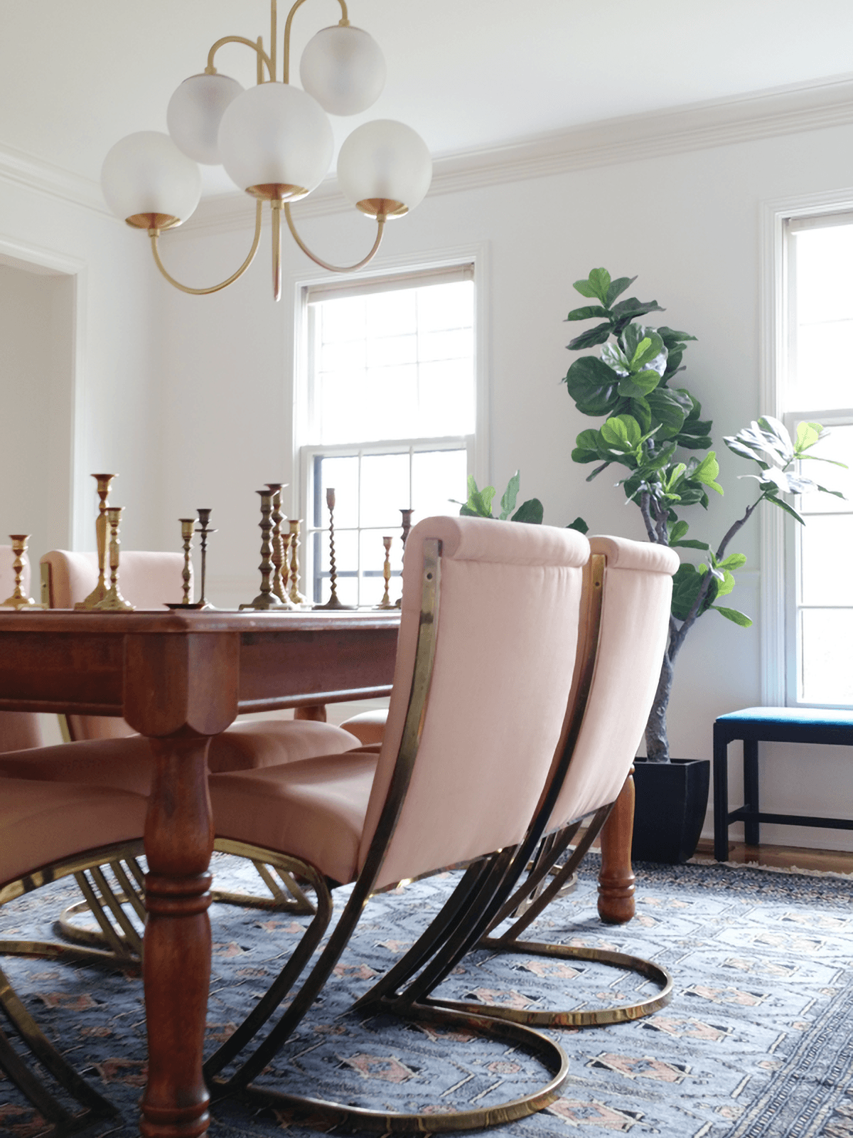 Gooseneck Chandelier - Cueteks