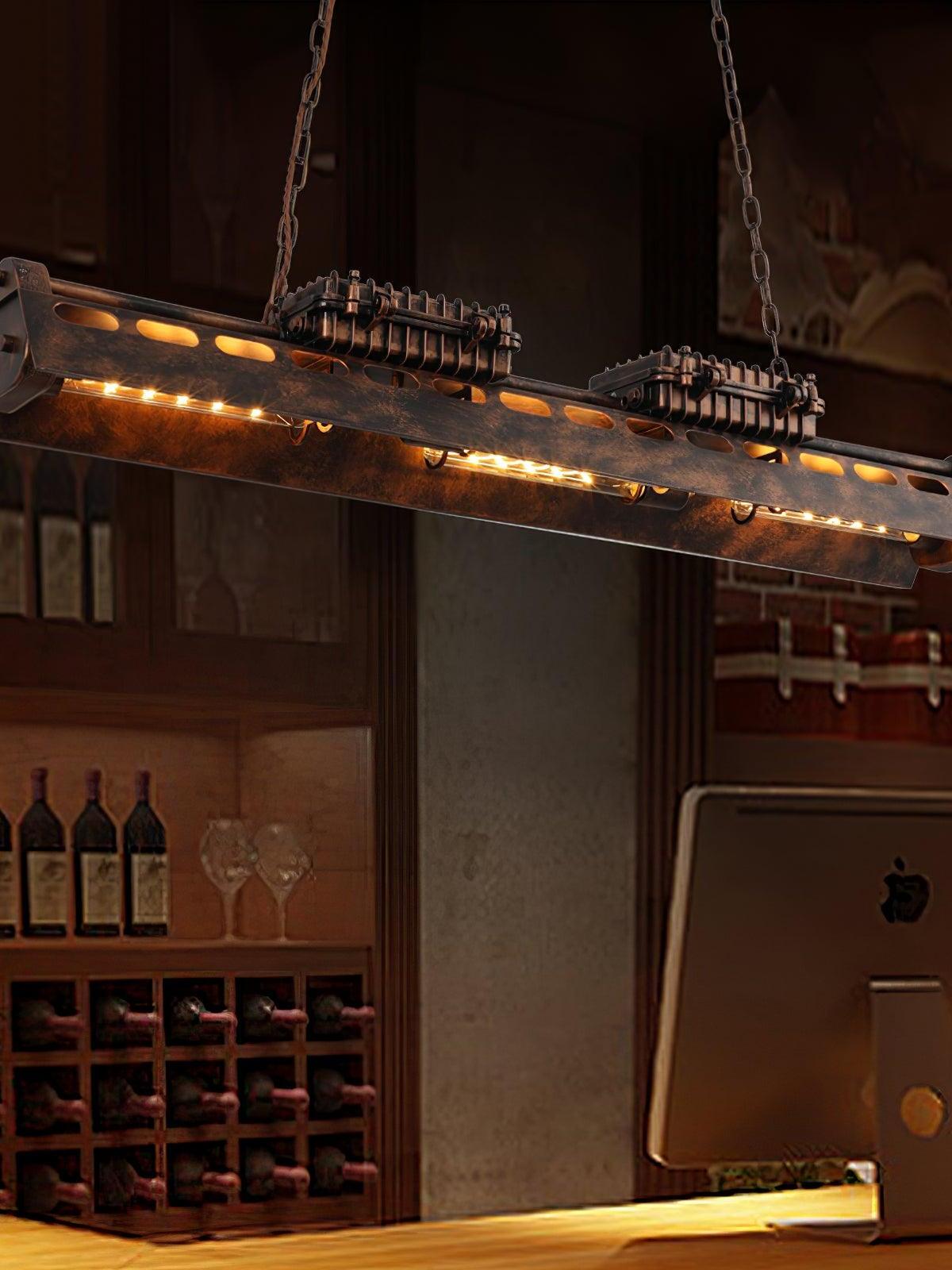 Industrial Steampunk Chandelier - Cueteks