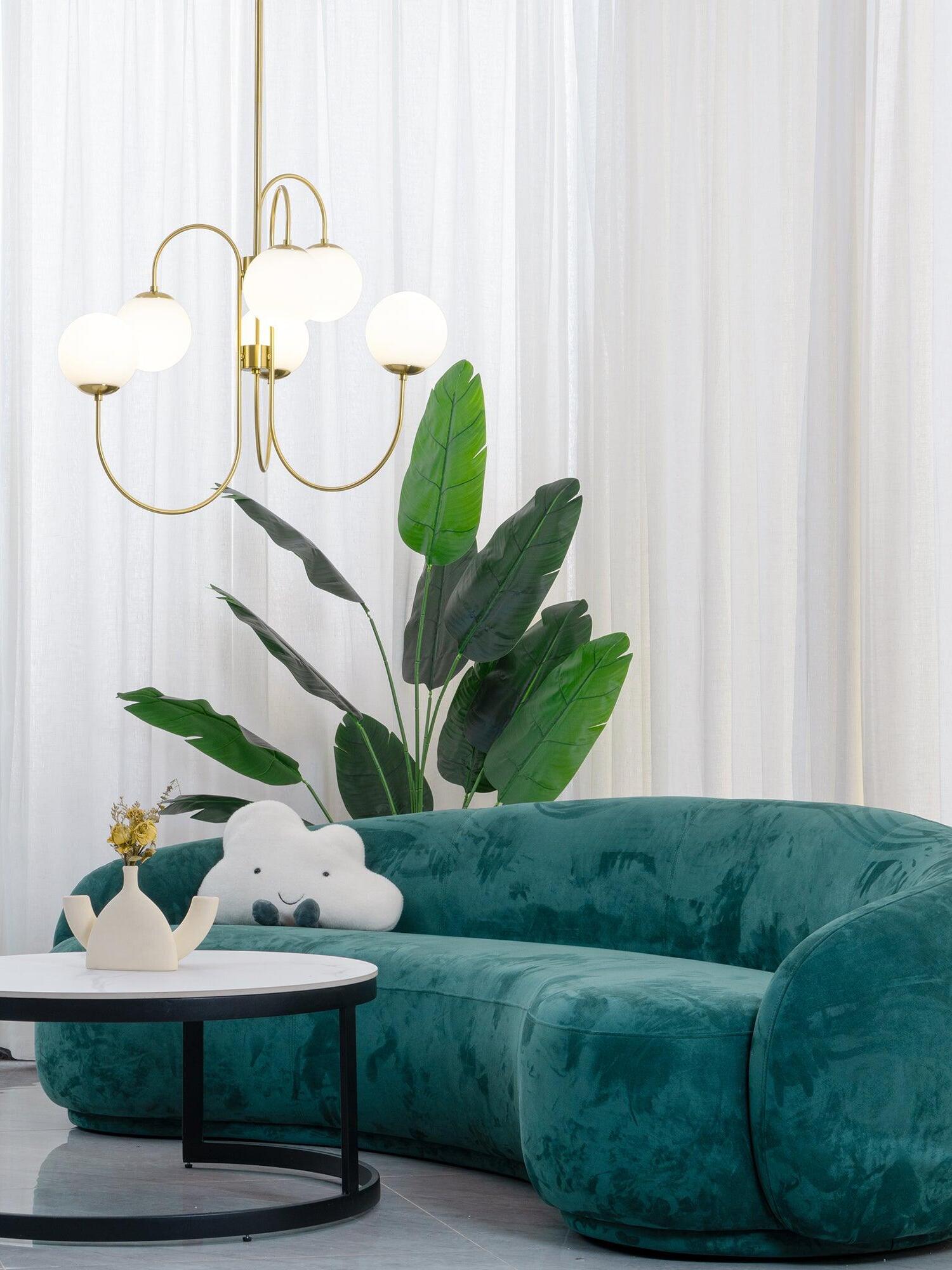 Gooseneck Chandelier - Cueteks