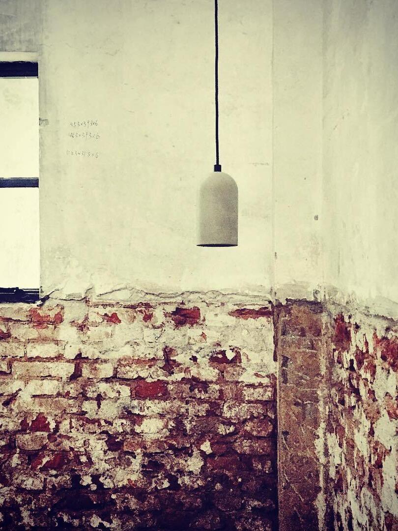 U Concrete Pendant Lamp - Cueteks