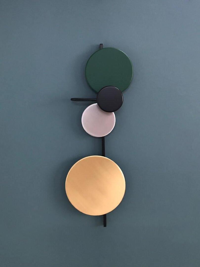 Macaroon Planet Disc Creative Wall Lamp - Cueteks