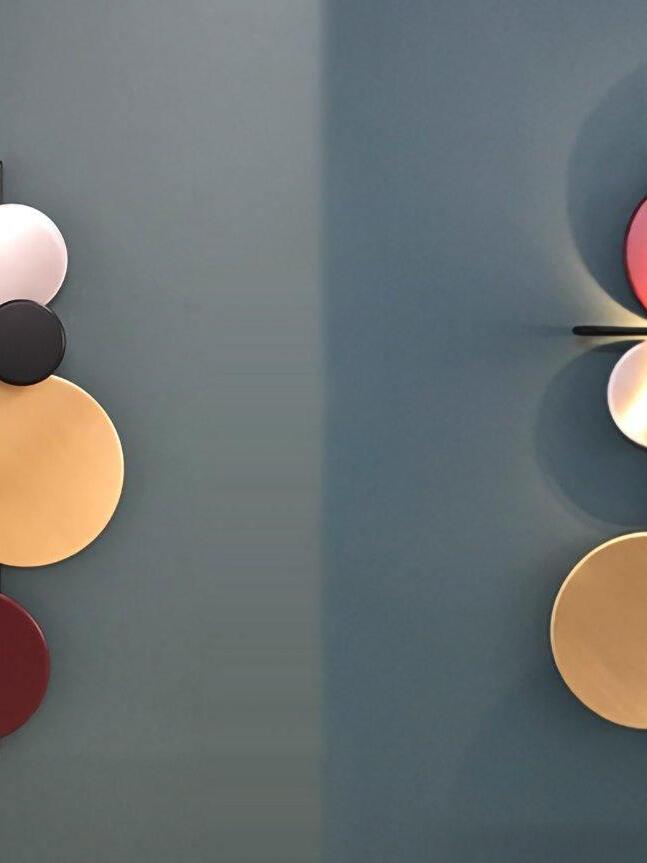 Macaroon Planet Disc Creative Wall Lamp - Cueteks