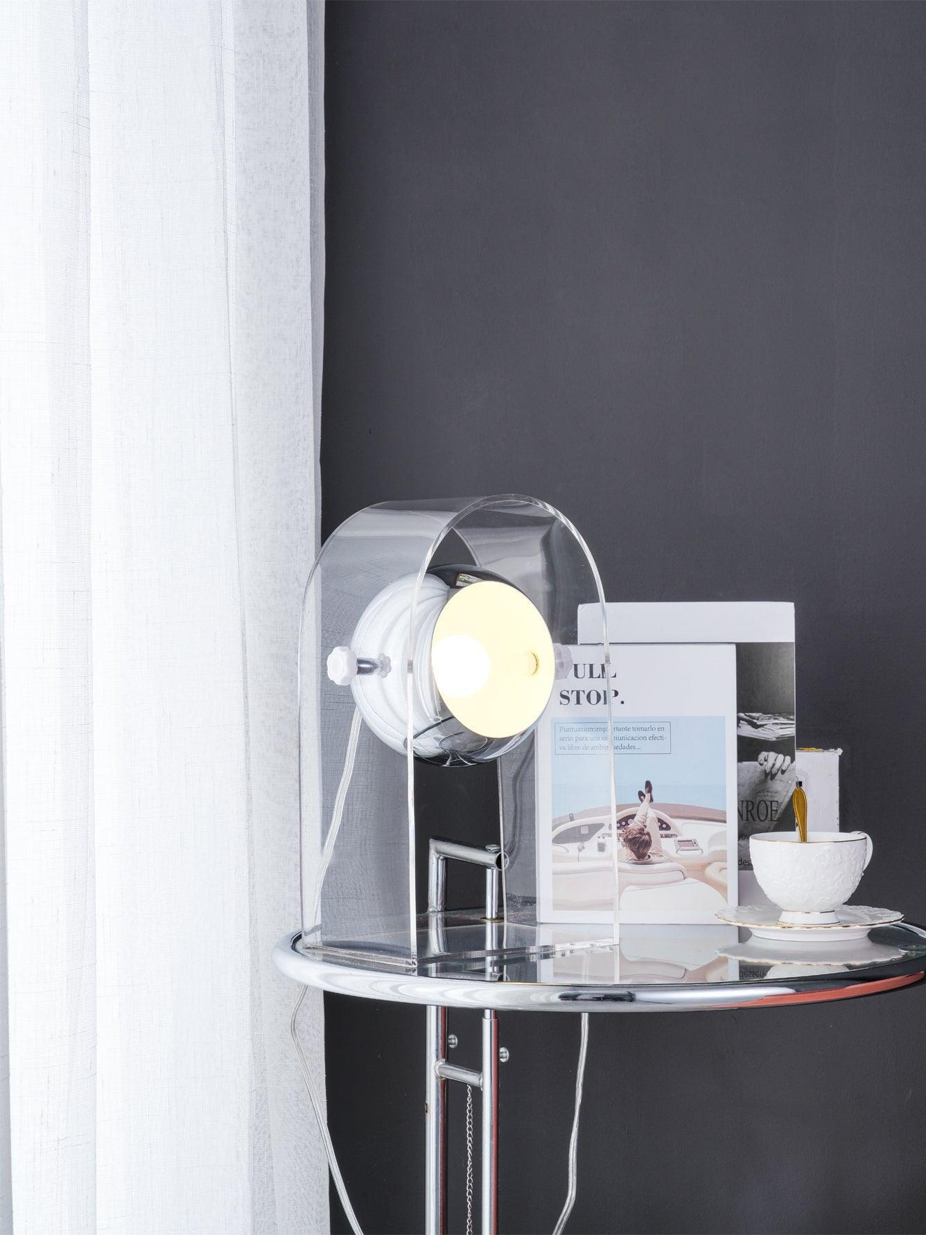 Classic Insta Sensorette Transparent Table Lamp - Cueteks