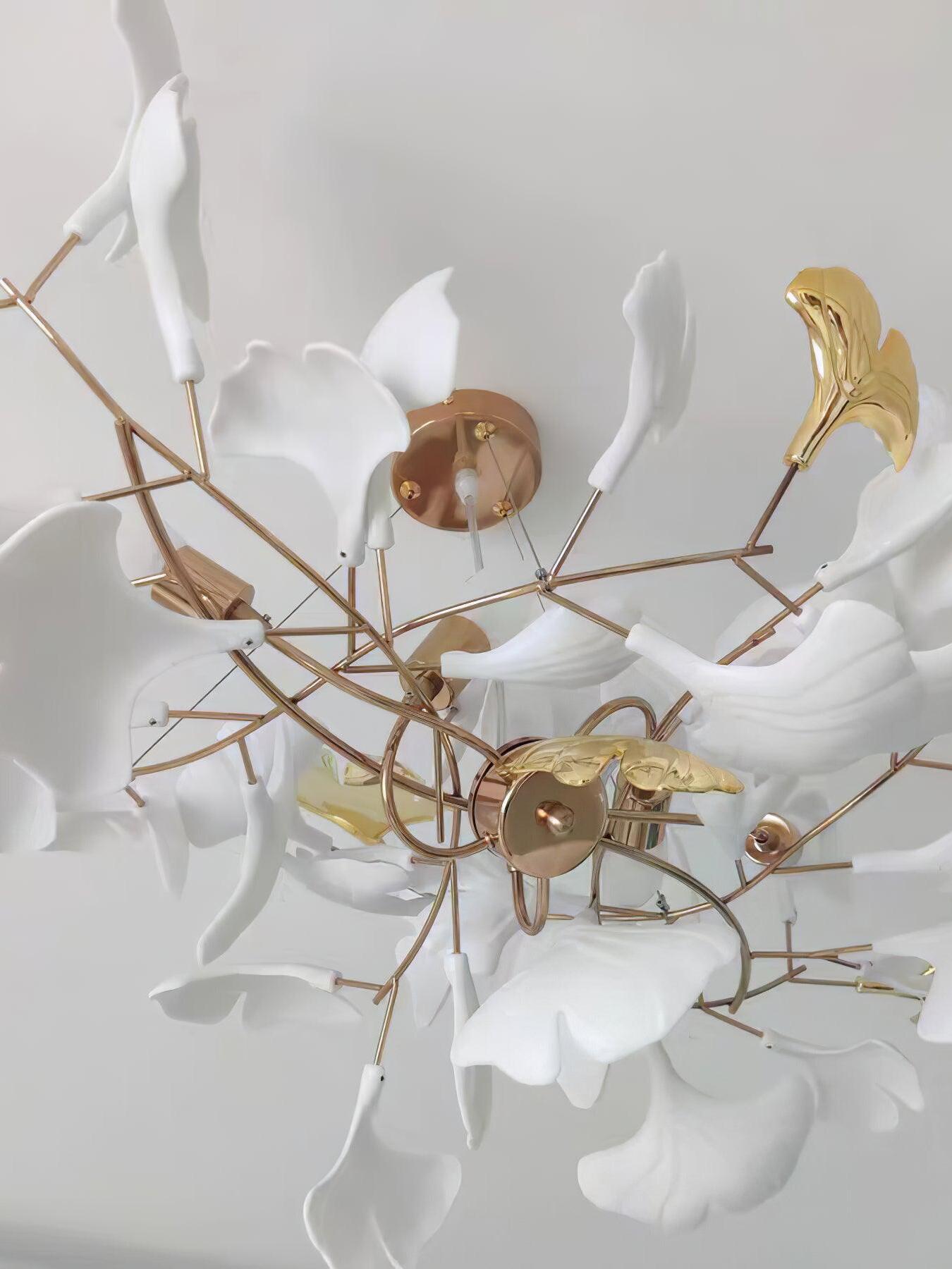 Gingko Chandelier N - Cueteks