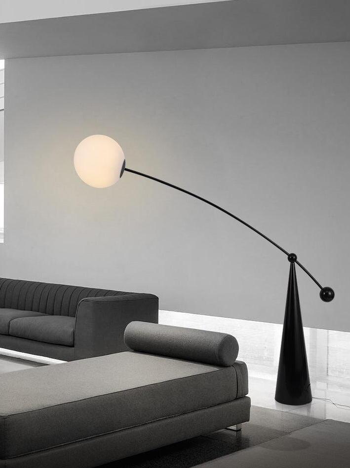 Opal Arc Floor Lamp - Cueteks