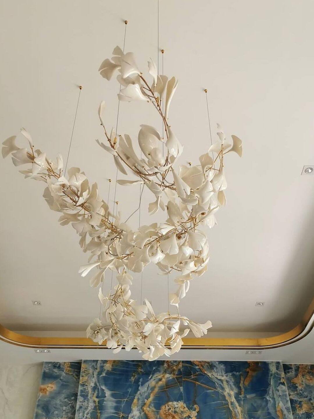 Gingko Chandelier A - Cueteks