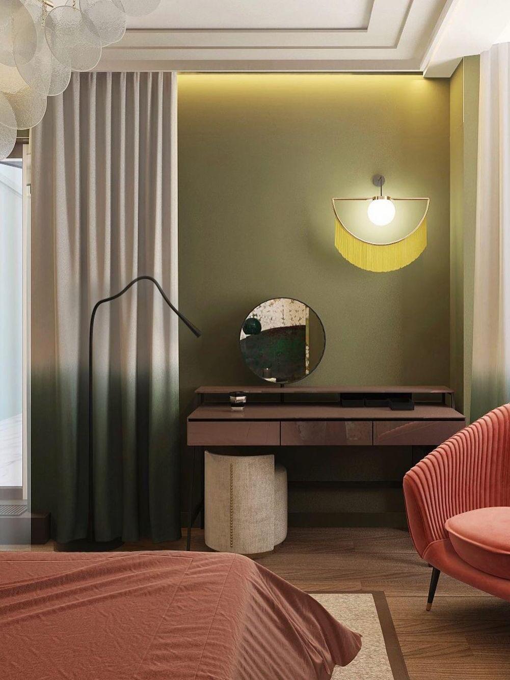 Exquisite Wink Tassel Glass Ball Wall Lamp - Cueteks