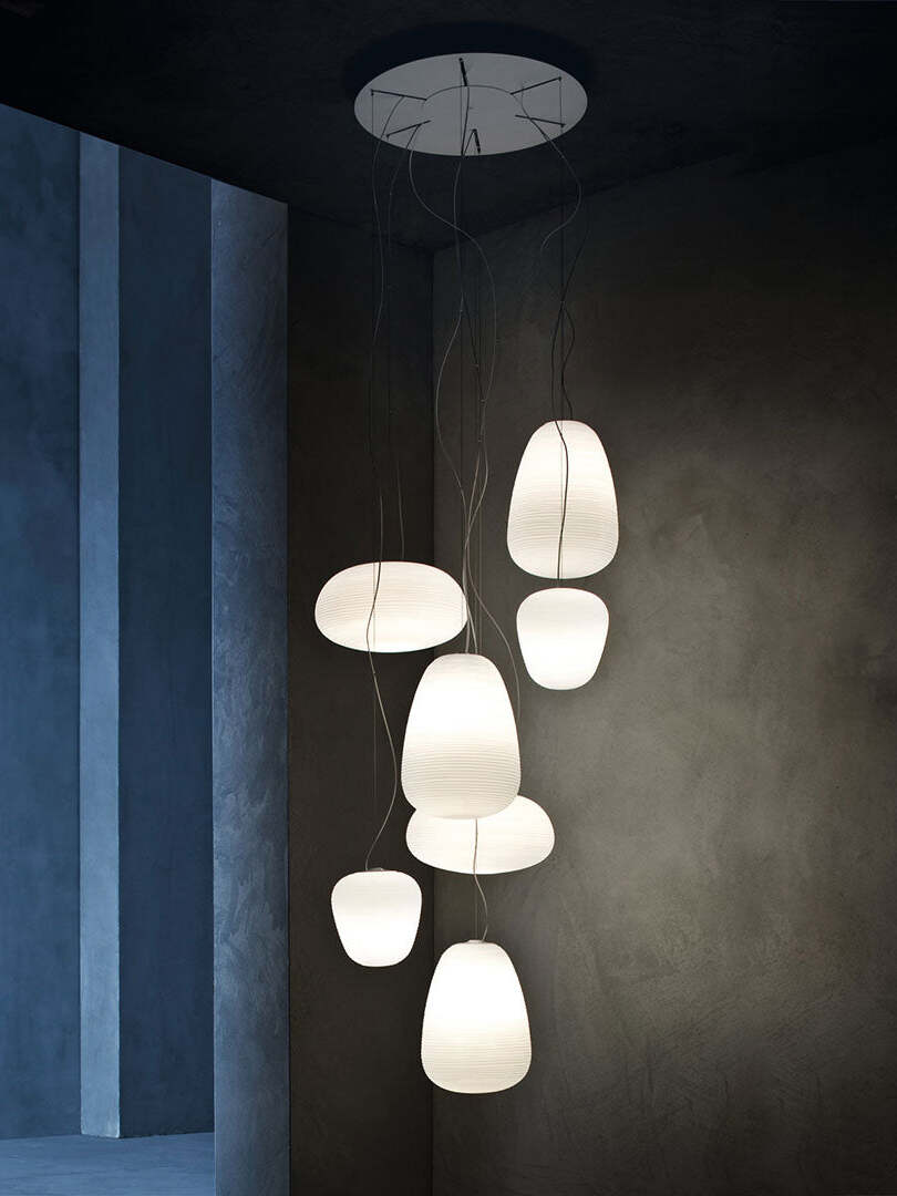 Modern Metal Rituals Pendant Light for Restaurant - Cueteks