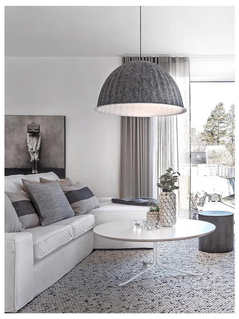 Modern Under The Bell Ribbed Pendant Lamp - Cueteks