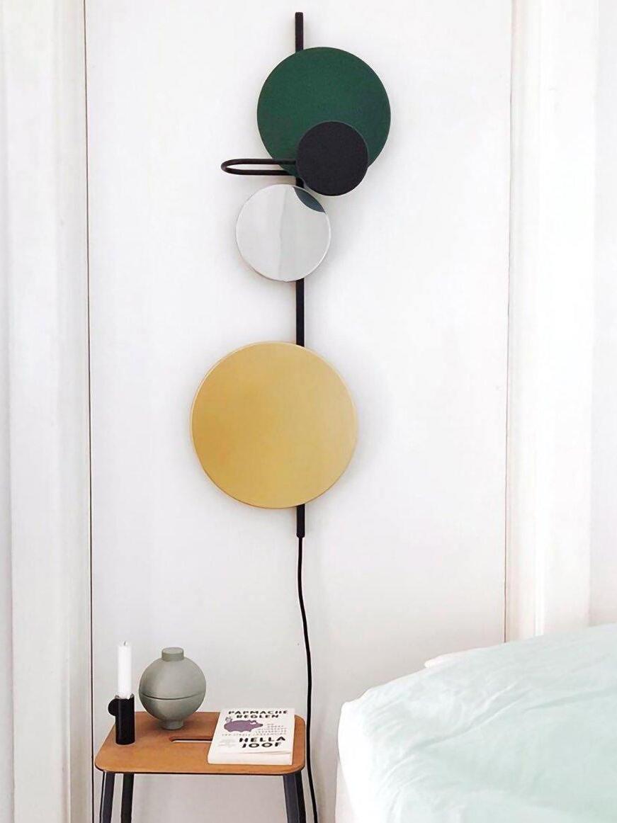 Macaroon Planet Disc Creative Wall Lamp - Cueteks