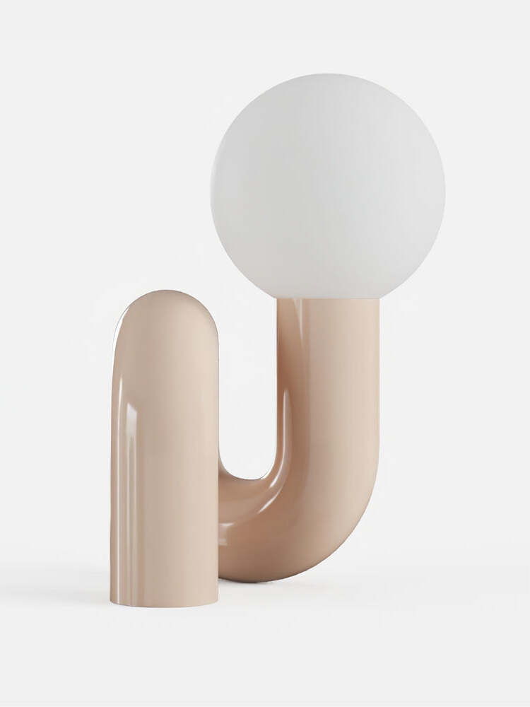 Delicate Neotenic Glass Bedroom Table Lamp  - Cueteks