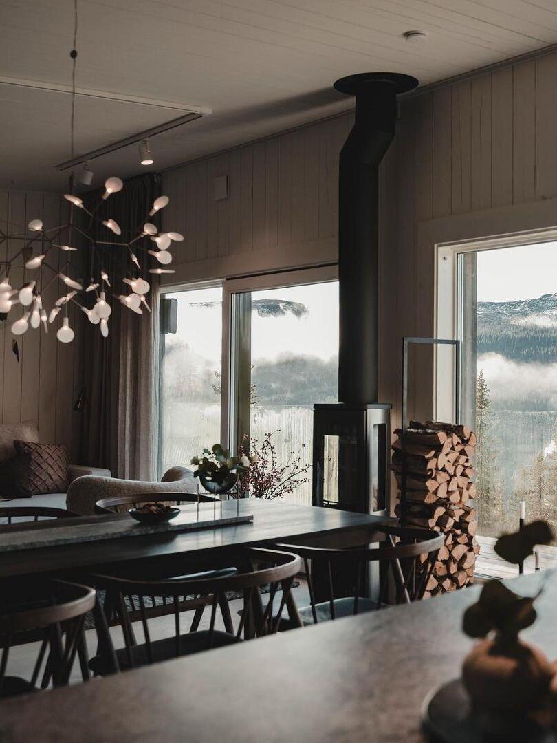 Black Heracleum Chandelier - Cueteks