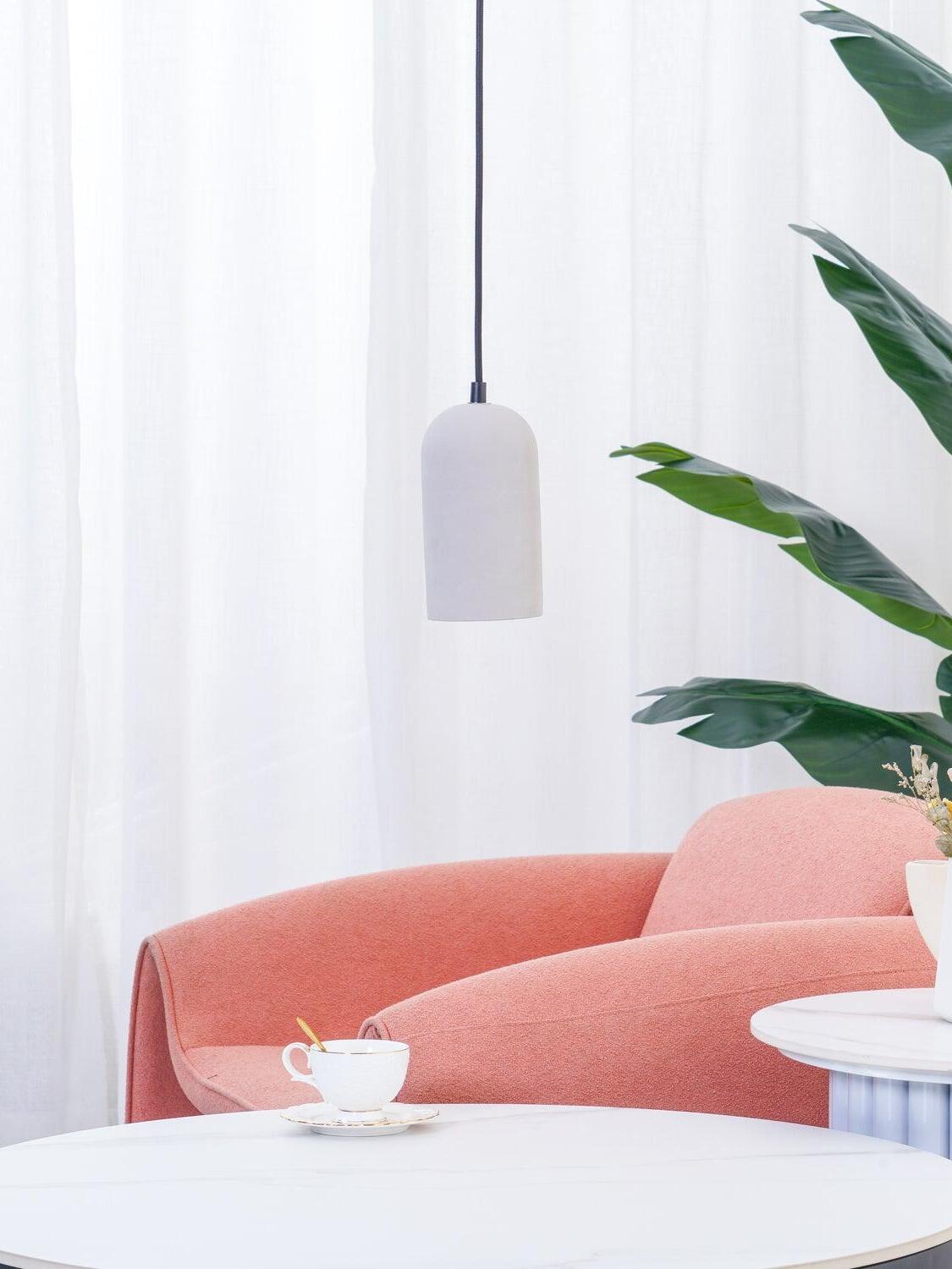 U Concrete Pendant Lamp - Cueteks
