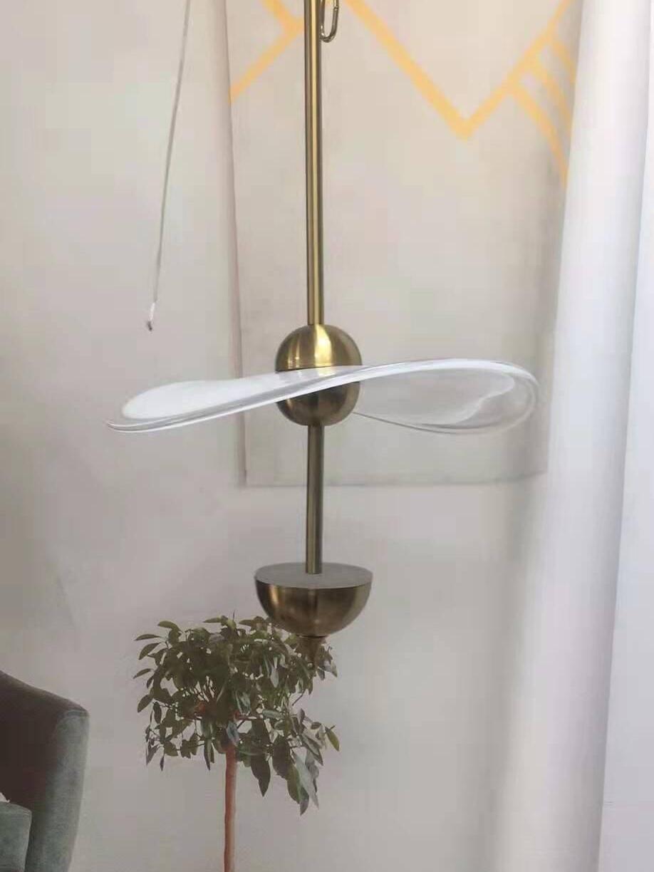 Envolee Double Biscuit Pendant Light - Cueteks